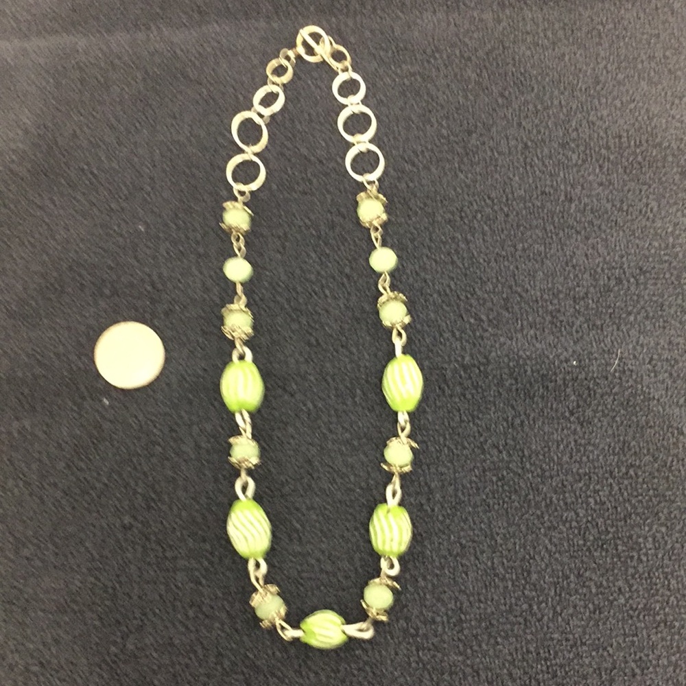 50s bless beads and bisque and silver